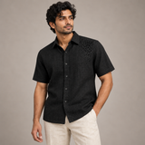 Budha Chhatra Half Sleeve Shirt