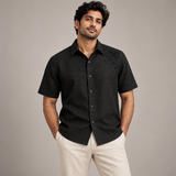 Budha Chhatra Half Sleeve Shirt