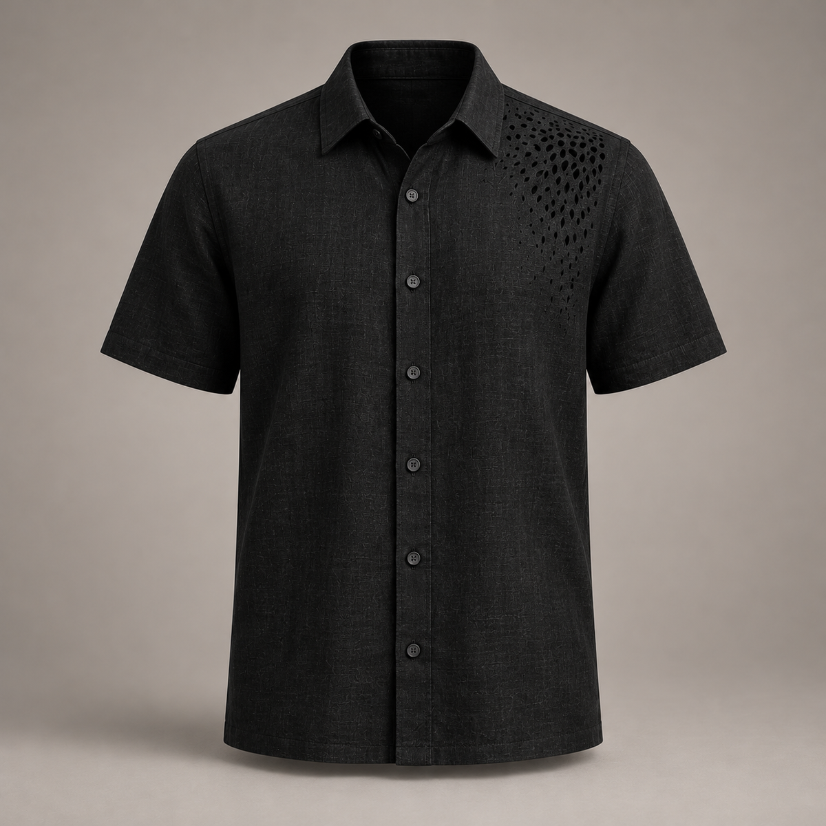 Budha Chhatra Half Sleeve Shirt
