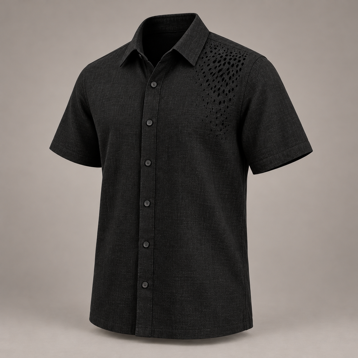 Budha Chhatra Half Sleeve Shirt