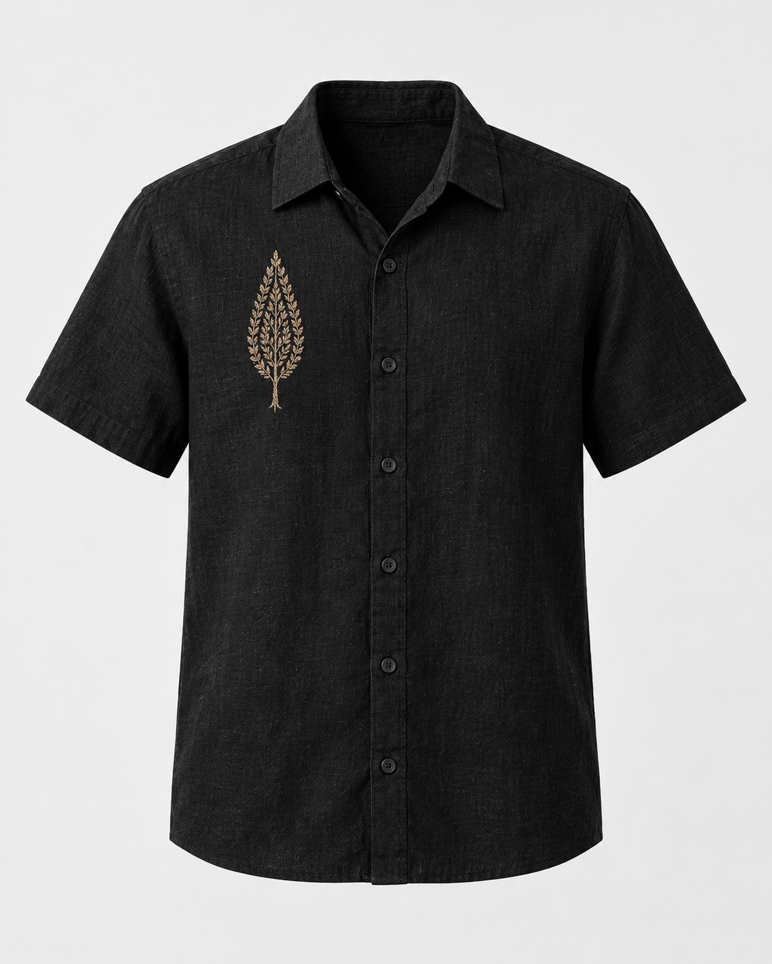 Budha Vriksha Half Sleeve Shirt