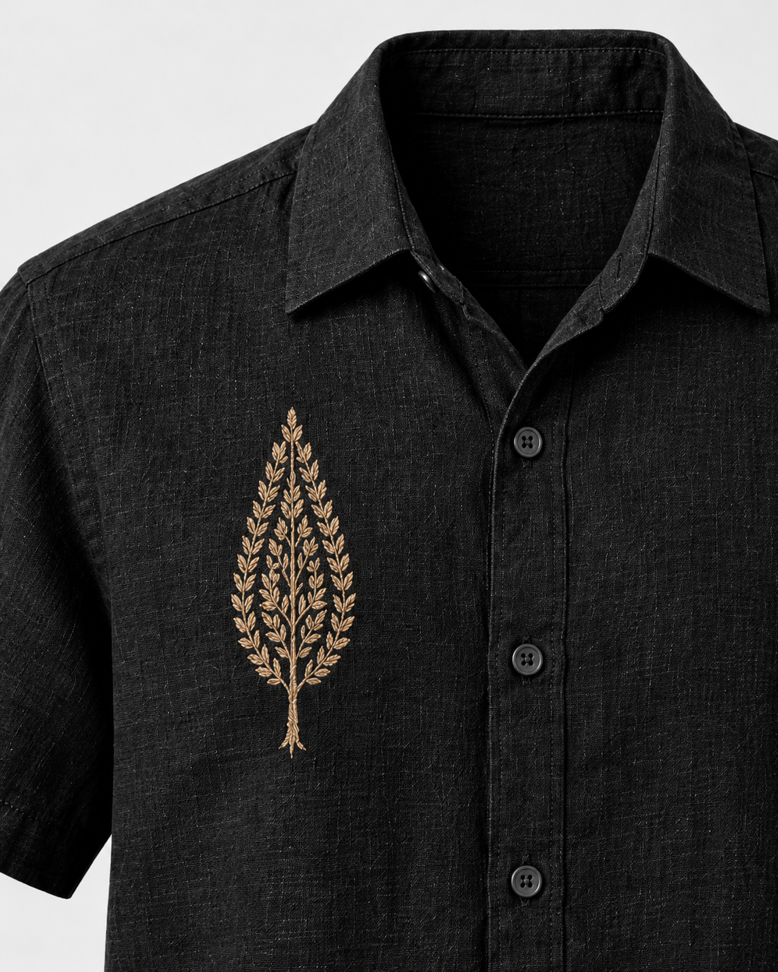 Budha Vriksha Half Sleeve Shirt
