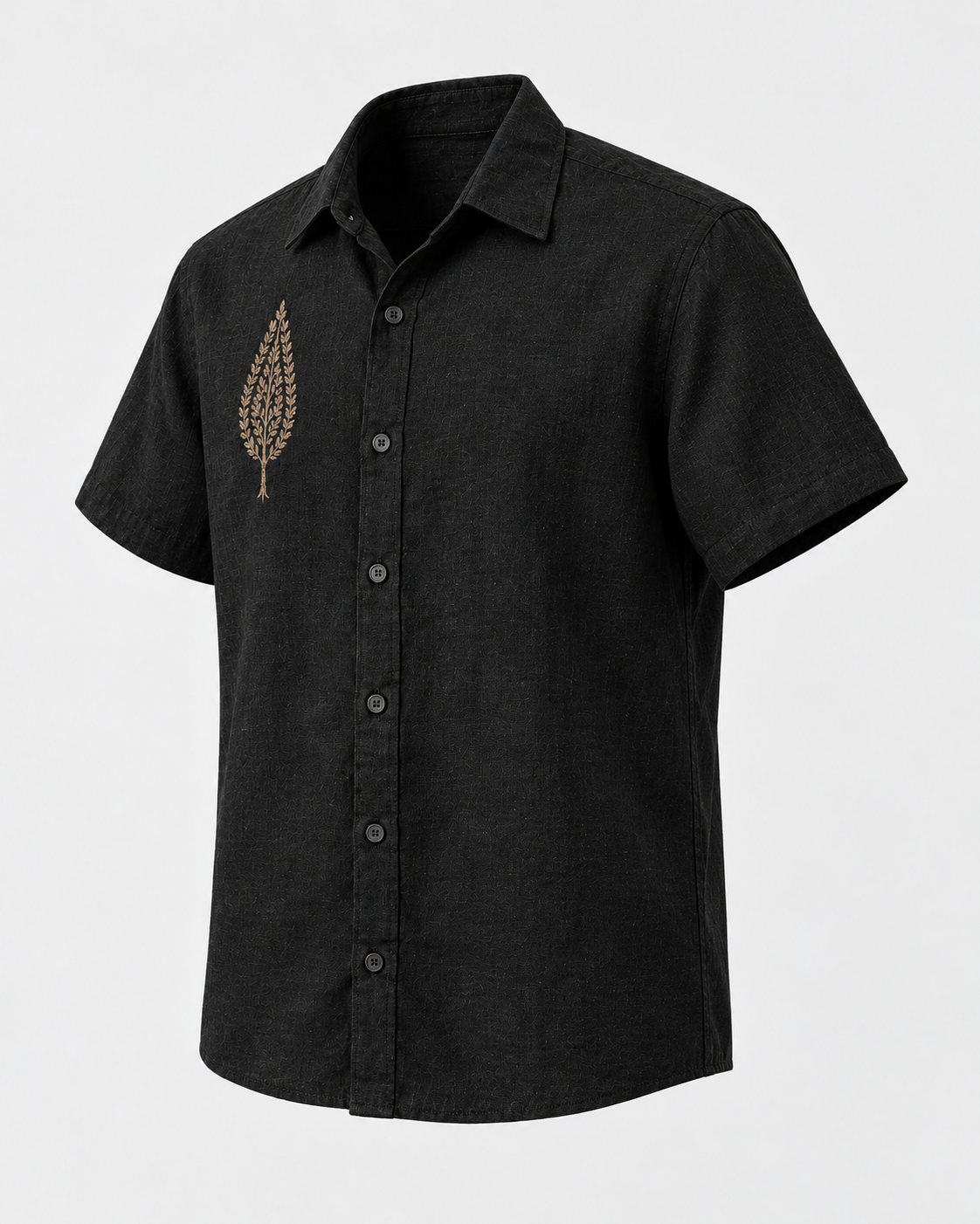 Budha Vriksha Half Sleeve Shirt