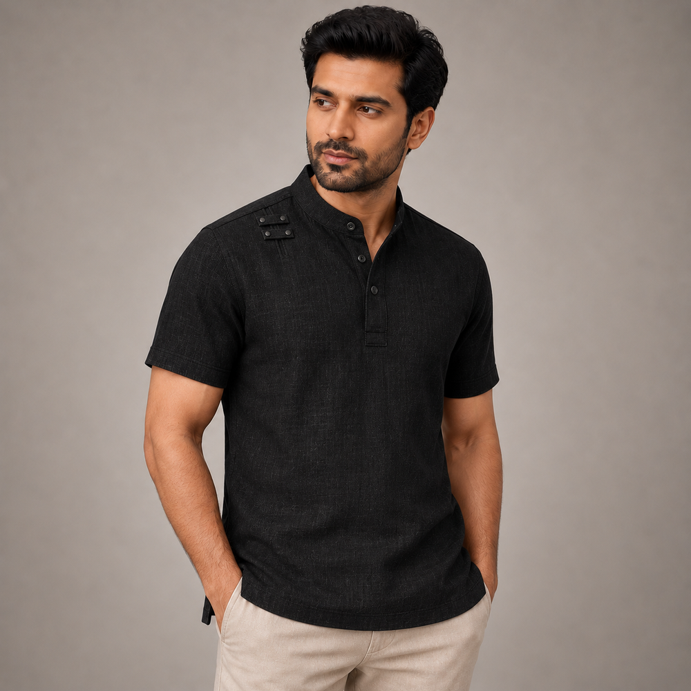 Budha Chhatra Casual Linen