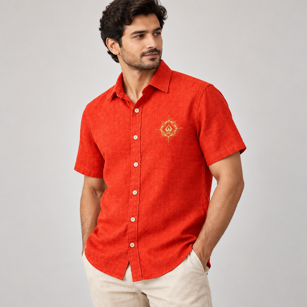 Ravi Padma Half Sleeve Shirt
