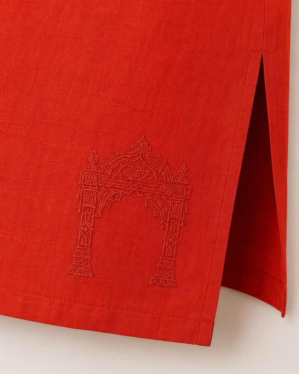 Ravi Red, Red Kurta; Design 07