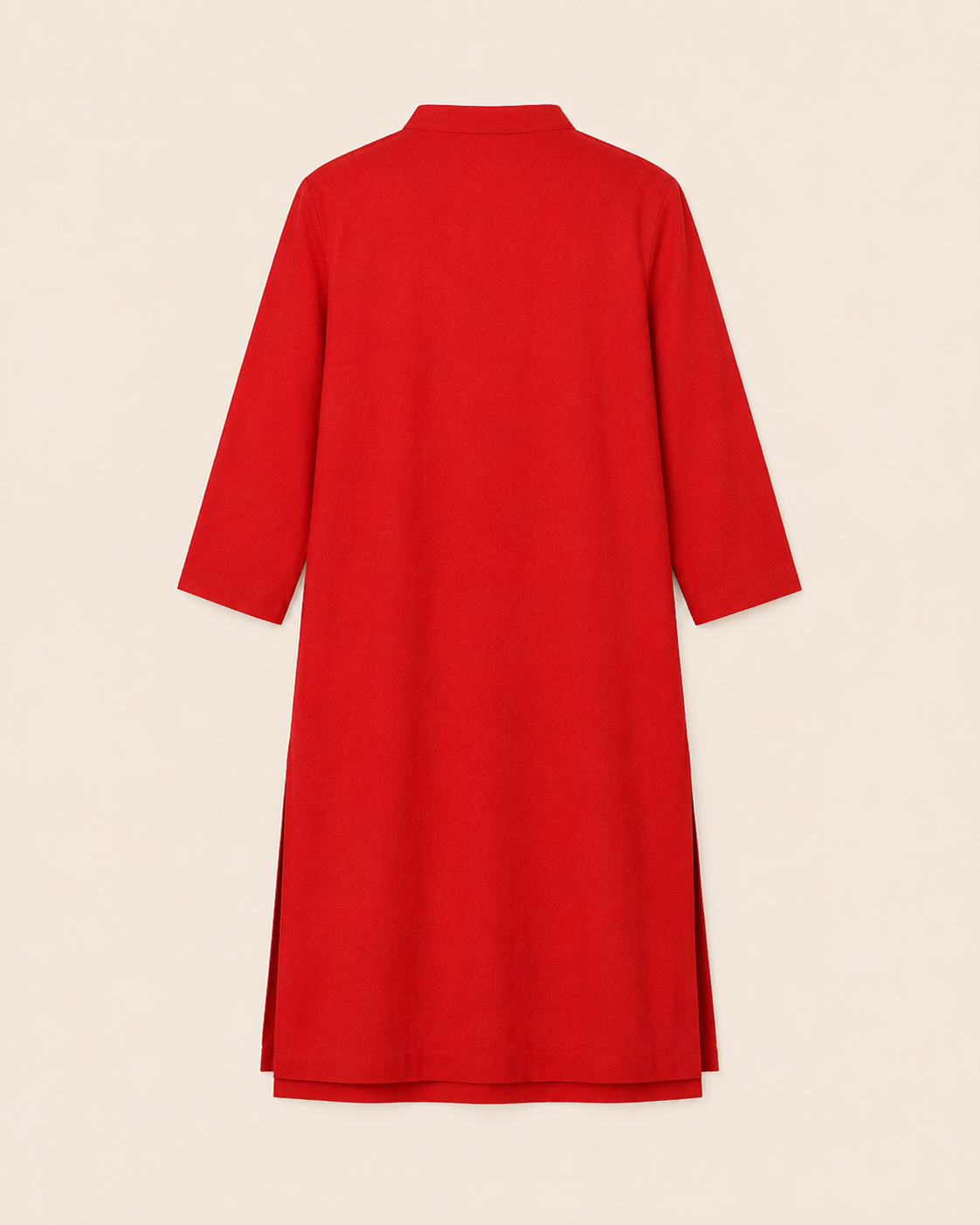 Mangala Kumbha, Red Kurta; Design 23