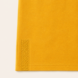 Guru Mandala, Mustard yellow Polo shirt; Design 38