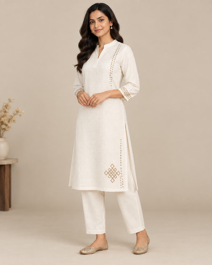 Shukra Svastika Jali Kurti — product image 1 of 6